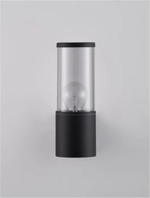Aplica de perete pentru exterior design modern IP65 Zosia negru