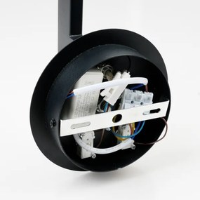 Brilagi - Lampă LED de perete DAYA 1xE14/40W/230V + LED/3W negru