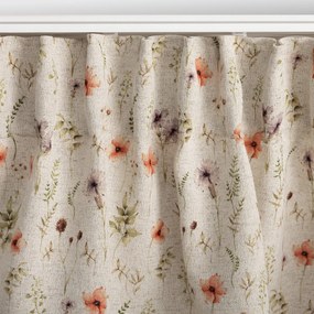 Perdea cu bandă de pliuri