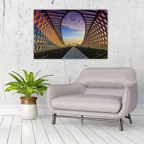 Tablou - Pod cu arhitectură modernă (90x60 cm)