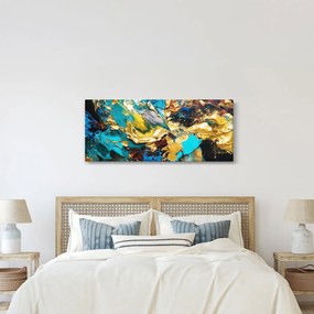 Tablou - Pictură în ulei texturată (120x50 cm)