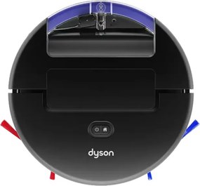 Aspirator robot Dyson Spot+Scrub Ai 586183-01, 18 000 Pa, 3 l, Curatare uscata/umeda, Recunoastere a petelor, Statie de incarcare automata, Negru/Albastru