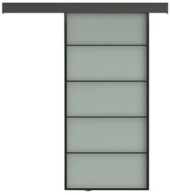 Ușă glisantă sticlă sablată ASB-004