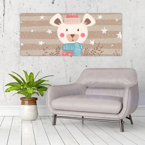 Tablou - Ursuleț (120x50 cm)