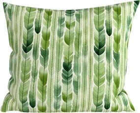Husa de perna din polibumbac GREEN TREES POLY 45x45 cm, verde