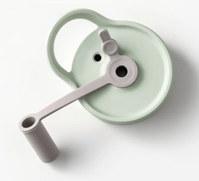 Sticla Buydeem CD1017-CG, 500 ml, Pai incorporat, Rezistenta la scurgeri, Sticla rezistentă la caldura pana la 150°C, Fara BPA, Verde