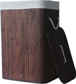 COS DE RUFE DIN BAMBUS SELENA,40X30X60 CM,72 L,MARO