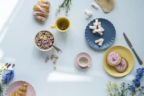 IB Laursen Bol galben de ceramica pentru musli MYNTE LEMONADE