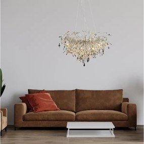 Lustră de cristal pe cablu 13xG9/40W/230V crom