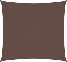vidaXL Parasolar, maro, 7x7 m, țesătură oxford, pătrat
