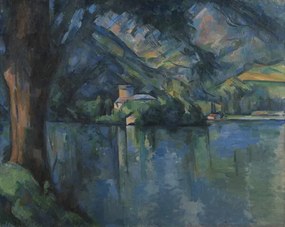 Reproducere Lac d'Annecy, Cezanne, Paul