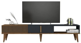 Masă TV/Dulap Tepeve (Nuc + antracit) . 1095453