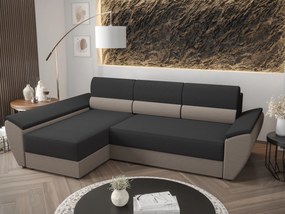 Colțar Radiant L3 (negru + capuccino) (S). 1062230