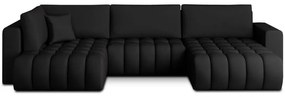 Colțar Bonito 350cm negru