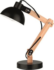 Lampa de birou cu brat articulat Lila negru NVL-671602