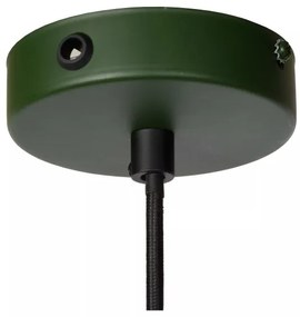 Lustră pe cablu MANUELA 1xE27/60W/230V d. 65 cm verde Lucide 78374/65/33