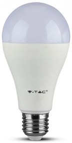 Bec LED 17W(100W) V-TAC, E27, cip Samsung, 1521 lm, lumina calda (3000K), clasa energetica F