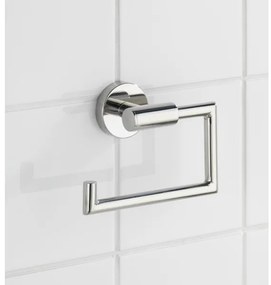 WENKO 20216100 - Suport hârtie igienică BOSIO SHINE 15x10,5 cm inox/argintiu