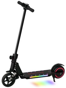 SPORTNOW Trotinetă electrică pentru copii 6-14 ani scooter electric pliabil pentru copii viteză maximă 14 km/h aluminiu negru | Aosom Romania