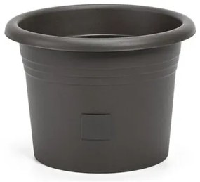 Plastia Ghiveci cu auto-irigare Narza diametru 50cm, antracit, diam. 50 cm