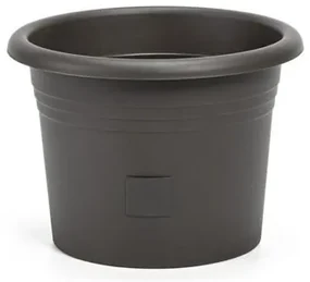 Plastia Ghiveci cu auto-irigare Narza diametru 50cm, antracit, diam. 50 cm