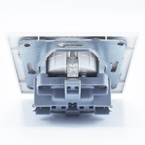 Priza cu impamantare si protectie copii, 16A, IP20, Alb, Panasonic Arkedia Slim
