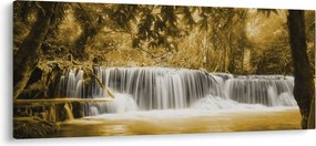 Tablou - Cascadă, de epocă (120x50 cm)