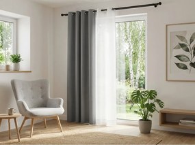 Draperie OXFORD gri deschis 140x270 cm Agatat: Rejansa