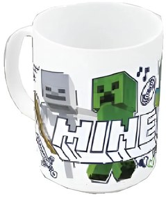 Minecraft Explore More cană de porțelan 235 ml (8 oz) în cutie de cadou