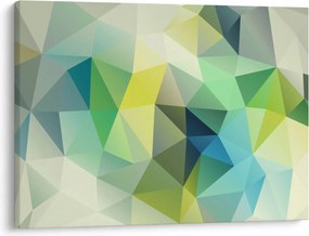 Tablou abstracțiunii geometrice (70x50 cm)