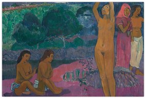 Tablou - Paul Gauguin, The Invocation, reproducere (90x60 cm)