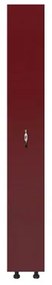 Coloana 30  Zebra Wenge /  MDF Rosu