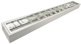 Corp de iluminat fluorescent T8 2xG13/18W/230V 120 cm alb