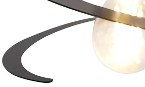 Lampă pendantă de design cu abajur spiralat 20 cm - Scroll