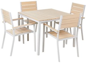 Set mobilier de grădină Praza (lemn deschis). 1082017