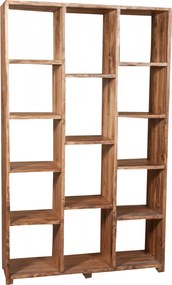 Biblioteca L121 36 H200 cm, lemn masiv