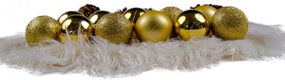 Globuri de Crăciun pentru brad 5cm 17buc GOLD