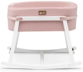 Pătuț leagăn alb/roz Hier – Kalune Design