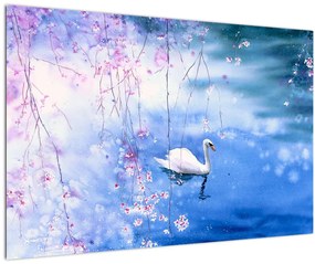 Tablou - Lacul magic (90x60 cm)