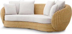 Canapea din ratan design LUX clasic Rafael