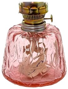 Lampă cu gaz lampant POLY 38 cm roz