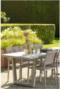 Masă de grădină din metal 87x240 cm Bear – WOOOD