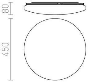 Plafonieră LED SEMPRE LED/36W/230V rotundă RED-Design Rendl-R12433