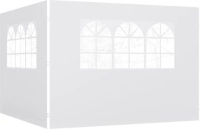 Outsunny Panouri Laterale pentru Foișor Pop-Up, 3x2m, Alb | Aosom Romania