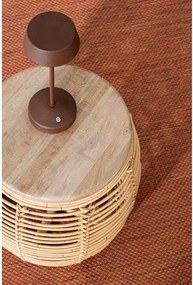 Corp de iluminat pentru exterior LED de masă cu intensitate reglabilă/cu încărcător wireless cu USB ø 11 cm Esprit – Bizzotto