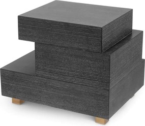 Noptiera design LUX, Furnir de stejar, Evendale, 119389 HZ