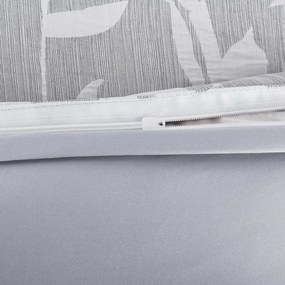 Lenjerie de pat din jacard Alabama gri, 140 x 200cm, 70 x 90 cm