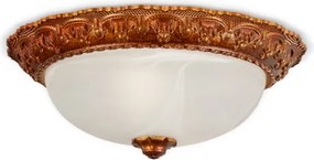 Brilagi - Lampă de tavan FRESCO 2xE27/40W/230V Ø 30 cm aurie