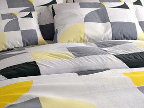 Lenjerie de pat din bumbac Renforce GEOMETRIES colorat Dimensiune lenjerie de pat: 70 x 90 cm | 140 x 200 cm