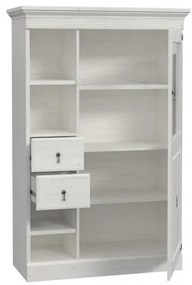 Comoda Bar Encanto, Pin Alb, 157.5 x 45 x 102 Cm
